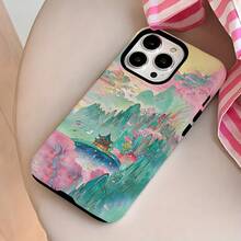 Funda de Teléfono 2 en 1, Duradera y a Prueba de Golpes, a la Moda y Bien Mantenida, Adecuada para iPhone 16, 15, 14, 13, 12, 11, 8, 7, Plus, Pro, Max, etc., Regalo Ideal para Amigos, Accesorios de Teléfono a la Moda, Excelente Regalo de Cumpleaños. FEE0 - Colores mixtos - Ver 8