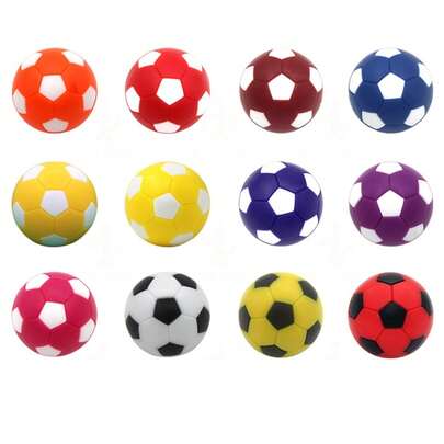 1/3/6pcs Table Football, Multi-Color Soccer Balls, Birthday Gift, Party Favors, Gift Bag Filler, Random Color