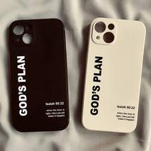 2pcs Couple Pattern Soft TPU Shockproof Phone Case Cover Compatible With Iphone 11 12 13 14 15 16 17 Pro Max - Multicolor - View 1