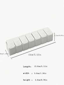 4/2pcs Portable Mini Pill Box, Envelope Style Pill Case, Cute Pink Weekly Travel Pill Organizer, Compartment Pill Box, 7 Day Independent Travel Pill Holder, Portable AM/PM Pill Rack, Suitable For Easter, King's Day, Baptism, Confirmation, Wedding, Father's Day, Mother's Day, Pride Month, Camping, Party Favor, Airplane Essential, Travel Accessory, Girl Essential - Multicolor - View 6