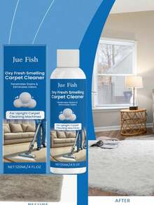 Carpet Cleaner - Cleaning Solution For Carpets And Upholstery, Removes Stains, Coffee And Oil Spills
