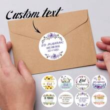 216-20 ملصق مخصص للعطلات بقطر 5 سم و 3 سم، ملصقات نصية متعددة الوظائف، ملصقات أكواب المياه، ملصقات أكياس تغليف الحلوى الصغيرة مناسبة لتغليف هدايا العطلات، ديكورات العطلات، ملصقات أظرف العطلات، ملصقات تغليف الحلوى والحلويات - متعدد الألوان - مشاهدة 1