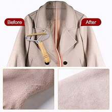 Enker Eliminador de Pelusa portátil, Limpiador de Pelusas para alfombras Pro Herramienta con Mango Largo de Madera para suéter, Abrigo Tejido de Pelo de Mascotas(default) - Multicolor - Ver 4