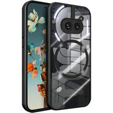 CYPNYC Funda para Nothing Phone 2A/2A Plus Case Protectora de Cámara Anticaída Ultra Delgada Cover Anti-Amarillo Transparente CarcasaFashion - NadaPhone2A2APlus - Ver 1