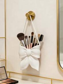 Hộp đựng hình nơ xinh xắn, lý tưởng để sắp xếp cọ trang điểm và mỹ phẩm trong phòng tắm. Hộp đựng cọ trang điểm thanh lịch này là sự lựa chọn hoàn hảo cho các bạn nữ, sinh viên và những người yêu thích trang trí sáng tạo. Cũng thích hợp cho kỳ nghỉ, bãi biển, phòng tắm, phòng ngủ, v.v. Dung tích lớn. (Bao gồm dây treo, không dùng điện) - Nhiều màu - Xem 13