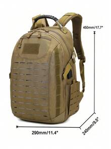 Men Functional Backpacks - Black - View 4