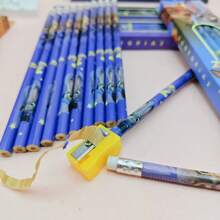 1pc Crazy 2B Paintbrush, High-Quality Cartoon 2B Paintbrush Loved By Students, Random Writing Styles, Great For New Year, Valentine's Day, Easter Gifts - Multicolor - View 4