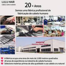 LULU HAIR loiro ondulado Peruca frontal de renda 13*4, 100% cabelo humano natural, repartição livre.60cm - ouro - Visão 11