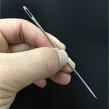 5pcs Long Size 6 inch Needle Thread Hand Sewing Needles Turkey Type Trussing Cooking Tools - como en la foto - Ver 2