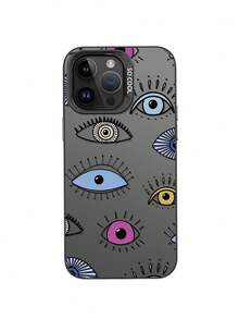 Elegante, Minimalista y Hermoso Funda de Celular Plateada, Compatible con Todos los Modelos  17, 17 Pro Max, 17 Pro, 16 Pro Max, 16 Pro y Más - Plateado - Ver 5