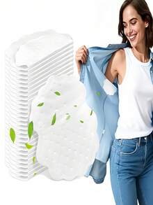 50/100pcs Armpit Sweat Pads, Disposable Underarm Absorption Sweat Pad, Breathable Comfortable Unflavored, Suitable For Both Men And Women, Non Visible, Extra Adhesive, Disposable, Sweat Free Armpit Protection Can Easily Absorb Sweat And Neutralize Odors, Individually Packaged Sweat Pads For Under Arms Stay Confident