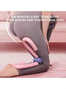 1pc Pelvic Floor Muscle Trainer, Thigh & Butt Workout Equipment, Suitable For Women's Postpartum Recovery, Fitness Exercise, Body Shaping, Home Gym, Muscle Rehabilitation | Modern Design | Durable Structure, Sports Accessories, Non-Electric, Lightweight & Portable, Sturdy & Deformation-Resistant, Unisex, All Seasons, Suitable For Gifts Like Christmas, New Year, Lovers/Friends/Elders, No Battery Required - Multicolor - View 4