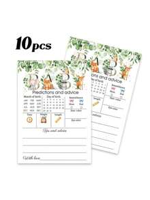 Party Game Gender Reveal Game Card Atmosphere Decoration Props For Boys Or Girls Anniversary Gift Party Decoration Happy Birthday Party Wedding Gift Bridal Shower SuppLies Prediction Advice Card - Shape - View 6