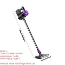 强力吸力手持式高功率吸尘器/电动拖把机器人，四季通用，强力清洁汽车，两档吸力调节，USB充电，内置3块2000mAh大容量电池，强效除尘，轻松去除宠物毛发，家居汽车清洁神器/送给妈妈和妻子的礼物！除尘、家居清洁、手持式设计、轻巧便携、吸力强劲、多档速度调节、家居整理、忙碌家庭的理想之选。