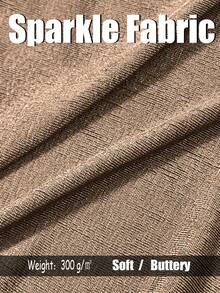 RNU 卡其棕色露背垂褶领/金属纽扣镂空/极简亮片弹力修身下摆，女士休闲夜店商务休闲音乐会服装/办公室穿着，高弹修身休闲日常/情人节/狂欢节/新年/生日连衣裙，性感夜店派对/街头/度假/旅行/约会，春夏新款迷你裙 - 咖啡棕 - 查看 10