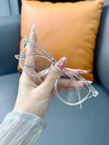 1pc Anti-Blue Light Glasses, Unisex Computer/Reading/Gaming/TV/Phone Glasses, Prevent Eye Fatigue And UV, Sports Glasses - Multicolor - View 3