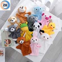 3 pcs Muñecas de mano de animales de dibujos animados (envío aleatorio de estilos) - Multicolor - Ver 4