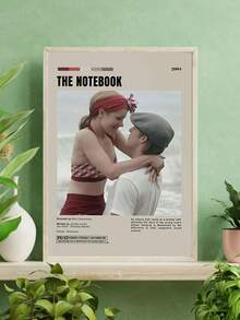 1pc "Notebook Of Love" Poster, Album Cover Decor Art, Elegant Image, Suitable For Single Room, Dorm Wall Decor, Movie Art Poster, Frameless Style - Multicolor - View 7