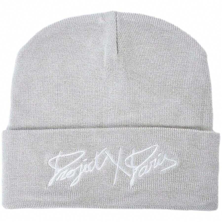 Project X Paris Wool Cap CA22023-GG For Men And Women In Color Grey - رمادي - مشاهدة 1