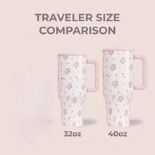 HydrojugTraveler 32 Oz/40 Oz Water Bottle With Handle & Flip Straw - Fits In Cup Holder, Leak Resistant Tumbler-Reusable Insulated Stainless Steel & Rubber Base - Gifts For Women & Men - 彩色 - 查看 7