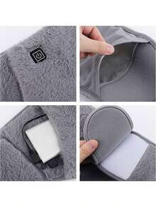 这款USB供电便携式暖手宝，也可用于腰部。它拥有三档温控，适合居家或办公室使用。它能够温暖腹部和子宫，是送给女性的完美礼物，适合生日、母亲节等场合。 - 灰色 - 查看 8