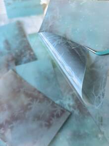 20张/1包 冬日霜冻森林PET贴纸套装 - 透明美观的剪贴簿日记装饰用品 - 彩色 - 查看 4