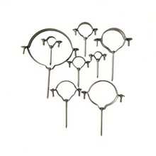 不锈钢管夹、螺栓、水管固定夹、软管夹、排水管支架夹 - 銀色 - 查看 7