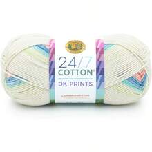 Lion Brand Yarn 24 7 hilo de algodón Dk Cool Breeze - Brisafresca - Ver 2