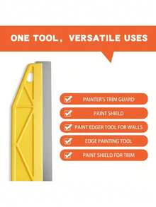 12-Inch Paint Guard, Wall Edge Painting Tool For Professional Painters, Precise Edging Tool For Paint Trim - Multicolor - View 4
