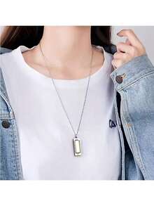 迷你项链口琴，多种颜色可选，鸟哨造型，基础乐器，口琴，乐器（颜色随机）