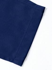 1 件男士宽松多口袋工装裤，休闲运动长裤，适合海滩、夏季度假、日常通勤、锻炼、户外活动、健身、慢跑、轻便、多功能、直筒裤腿、夏季街头服饰、秋季 - 藏蓝色 - 查看 5