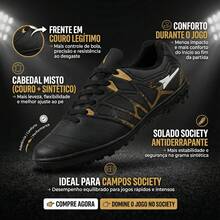 Men Football Shoes - Black - View 2