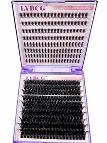 360/340/320 Strands DD Lash Clusters, Lash Book, 100/80D/60D 5mm 6mm 7mm 8mm Lower Lashes + Spiky Clusters, Manga Fairy Lash Clusters, Extended Lash Clusters, Spiky Lash Clusters, Natural Lash Extension Kit, 10-18mm Lash Clusters, DIY Lash Extension, Thin Individual Lashes - DD - View 9