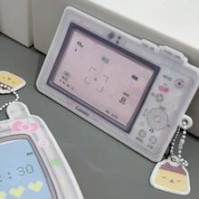 1个可爱创意造型卡套，身份证/信用卡保护套，办公学习用品/卡套及挂绳，随机相机卡套配件 - 彩色 - 查看 12