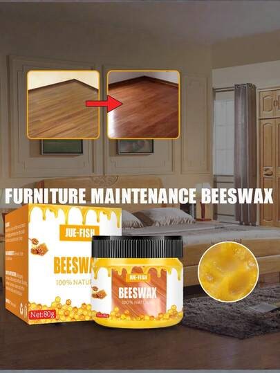 Beeswax Wood Furniture Floor Polishing Wax, Scratch Resistant, Renewing And Protective Care, Shoe, Spring Summer Picks, Brides Maid Gifts, Room, Bedroom Decor, Beach, Travel, For Men, For Women, Vacation, Women's Day, Travel Essentials, Wedding Favors, Y2k, Bedroom, Car Accessories Women, Kitchen Decor,Wedding,Y2k,Party