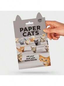 50pcs Geometric Origami Cat Dog Animal Folding Paper DIY Craft - Multicolor - View 3