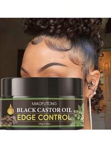 This Strong Hold Styling Gel Effectively Fixes Braids And Curls, Smooths Frizz And Split Ends, And Contains Black Castor Oil And Coconut Oil To Control Flyaways. It Is Free Of Parabens, Sulfates, Mineral Oil, And Petroleum-Based Ingredients. - Dark Grey - View 9