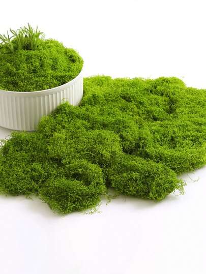 Realistic Artificial Moss - Maintenance-Free Fake Moss, Suitable For Home Landscapes, Wedding And Festival Decorations, Plastic Grass Green Plants, Suitable For Indoor/Outdoor Use, DIY Handicrafts And Home Decoration - Realistic Green Plant Grass, Perfect For Micro-Landscapes And Wedding Decorations, Easy To Install