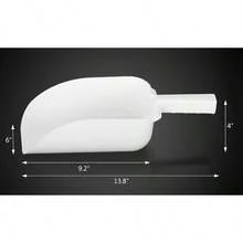 New Star Foodservice 34486 Plastic Ice Scoop 64-Ounce White - Blanco - Ver 3