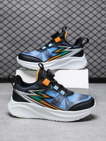 Zapatillas deportivas casuales para todas las estaciones, zapatillas deportivas para adolescentes para actividades al aire libre, senderismo y campus, transpirables y cómodas, con cierre de fácil de usar