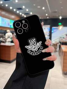 Funda para teléfono con diseño de logotipo de Ceará Compatible con fundas para teléfonos   17  16 Pro Max  15 Pro Max  13 y  12 Material brillante 2 en 1 duradero a prueba de golpes y elegante excelente opción para familiares amigos seres queridos novios / novias y regalos de Navidad y Año Nuevo - Negro - Ver 1