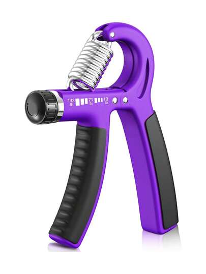 fortalecedor de agarre para antebrazo, fortalecedor de agarre ajustable para entrenamiento de fuerza y rehabilitación, resistencia de 10 a 125 libras, ideal para atletas y terapia física (1,36984710