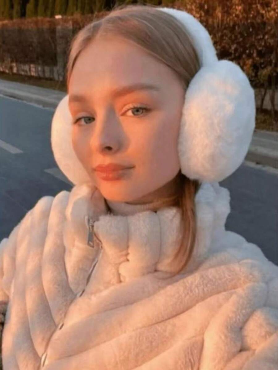 2/1 Cặp bịt tai unisex màu trơn - Bịt tai bằng vải nhung mềm mại, bịt tai màu trắng tuyết dành cho nữ, bịt tai có thể gập lại, bịt tai giữ ấm dễ thương cho nữ, băng đô điều chỉnh được, lớp lót nhung giữ ấm, bảo vệ thoải mái khỏi cái lạnh, thích hợp cho các hoạt động ngoài trời, tiệc tùng, chụp ảnh vào mùa đông và mùa thu. - Nhiều màu - Xem 1