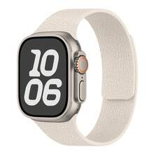1条荔枝纹硅胶磁吸表带，兼容Apple Watch10/9/8/7/6/SE/5/4/3/2/1/Ultra2（49mm、46mm、45mm、41mm、44mm、40mm、42mm、38mm）