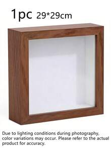 方形音乐会旅行照片盒，透明明信片和门票展示盒，家庭纪念品相框盒，时光碎片，音乐会门票，旅行存根，机票，货币收藏盒，音乐会纪念品门票夹，照片收纳盒，世界地图标记保存盒 - 彩色 - 查看 21