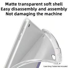 IPad 10th Generation Case, Smart Tablet Protective Cover With Sleep/Wake Function, Pencil Holder, TPU Soft Shell (Minimalist/Pink/Foldable Tablet Case). Tablet Protective Case Suitable For IPad Air 11-Inch, IPad A16, IPad Air 11-Inch (M2) - 2024, IPad Air 11-Inch (M3) - 2025 - Pink - View 6