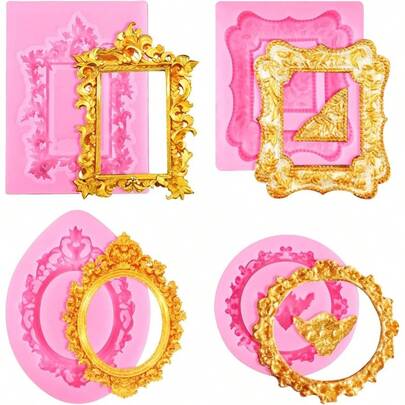 4 Pcs Photo Frame S…
