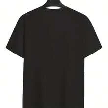 Warren Zevon Cotton T-Shirt With Custom Print. - Black - View 2