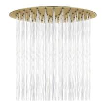 OISE ART STORE Soffione Doccia Ultra Slim Rotondo ø25cm Oro Satinato Attacco Universale ½ Bagno 87884 - - Multicolore - Visualizzare 4