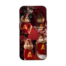 Adorable funda con capucha de ardilla, compatible con teléfonos ,  17,  16 Pro Max,  15 Pro Max,  13 y  12. Fabricada en TPU, ofrece protección contra golpes y caídas. Ideal para familiares, amigos, celebraciones de cumpleaños y regalos divertidos para niños. Perfecta para compartir alegría durante el otoño y otras ocasiones festivas. - Negro - Ver 2